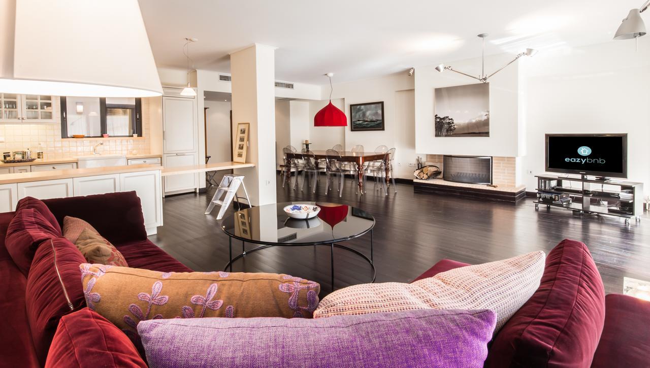 Pantheon Luxurious Flat Atenas Exterior foto